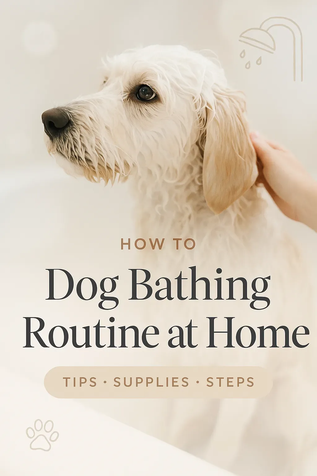 bathing schedule for allergic dogs