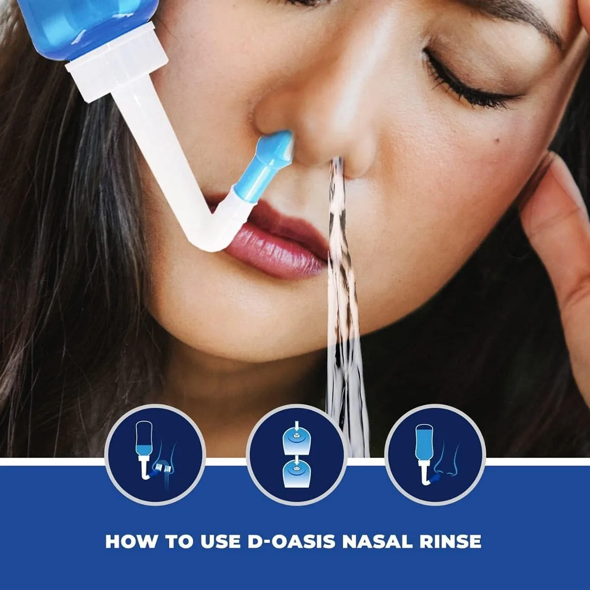 nasal saline irrigation