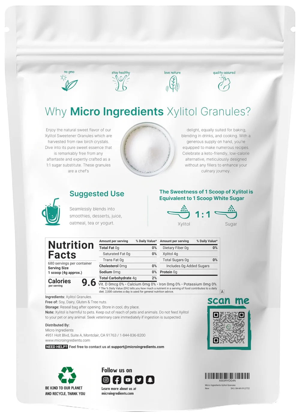 Xylitol warning for dogs