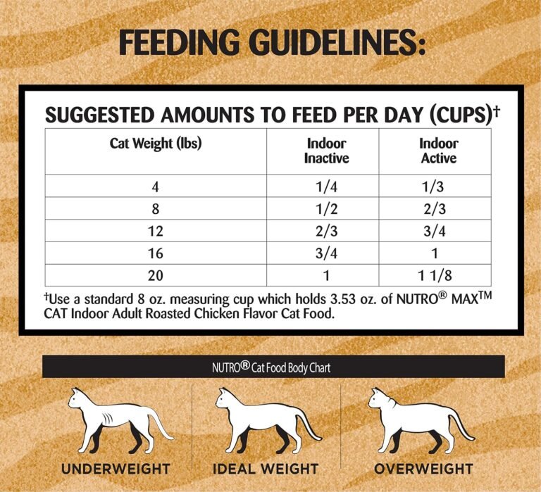 How Many Cups Of Dry Cat Food Per Day