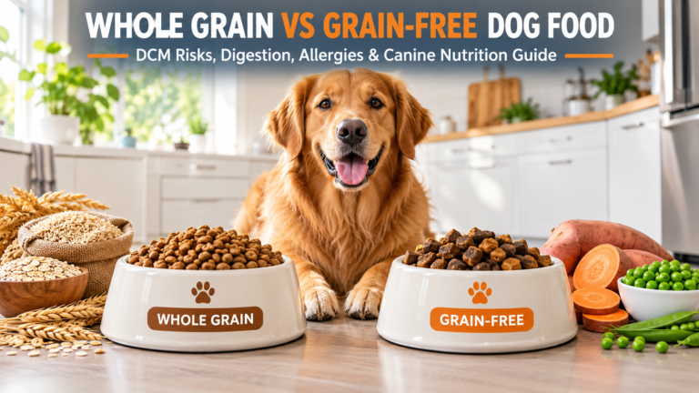 Whole Grain vs Grain Free Dog Food